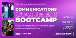 New York Women in Communications Hosts Comms Career Bootcamp