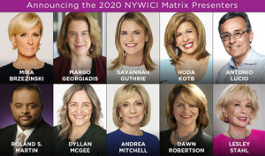 New York Women In Communications Announce Presenters For Its 2020 Matrix Awards Celebrating Top Women In The Communications Industry